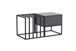 Hanah Home Mesa de centro Charlotte - Negro